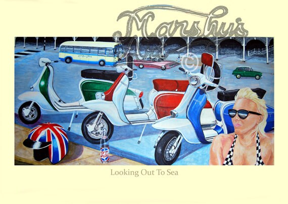 Lambretta Scooter Blue  : Cerchi Più Moto E Scooter?