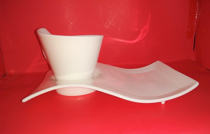 Villeroy Boch New Wave 2 pc set plate and mug