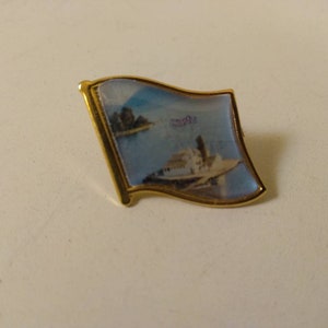 Vintage Collectible pin, Corfu Island, Greece
