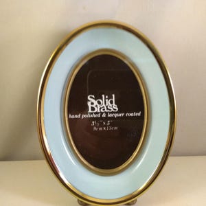Vintage solid brass frame, classic, rare style,