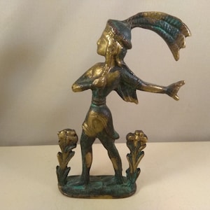 Lilienprinz, Statue aus massivem Messing, das besondere Stück