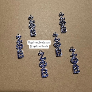 Long rhinestone Zeta