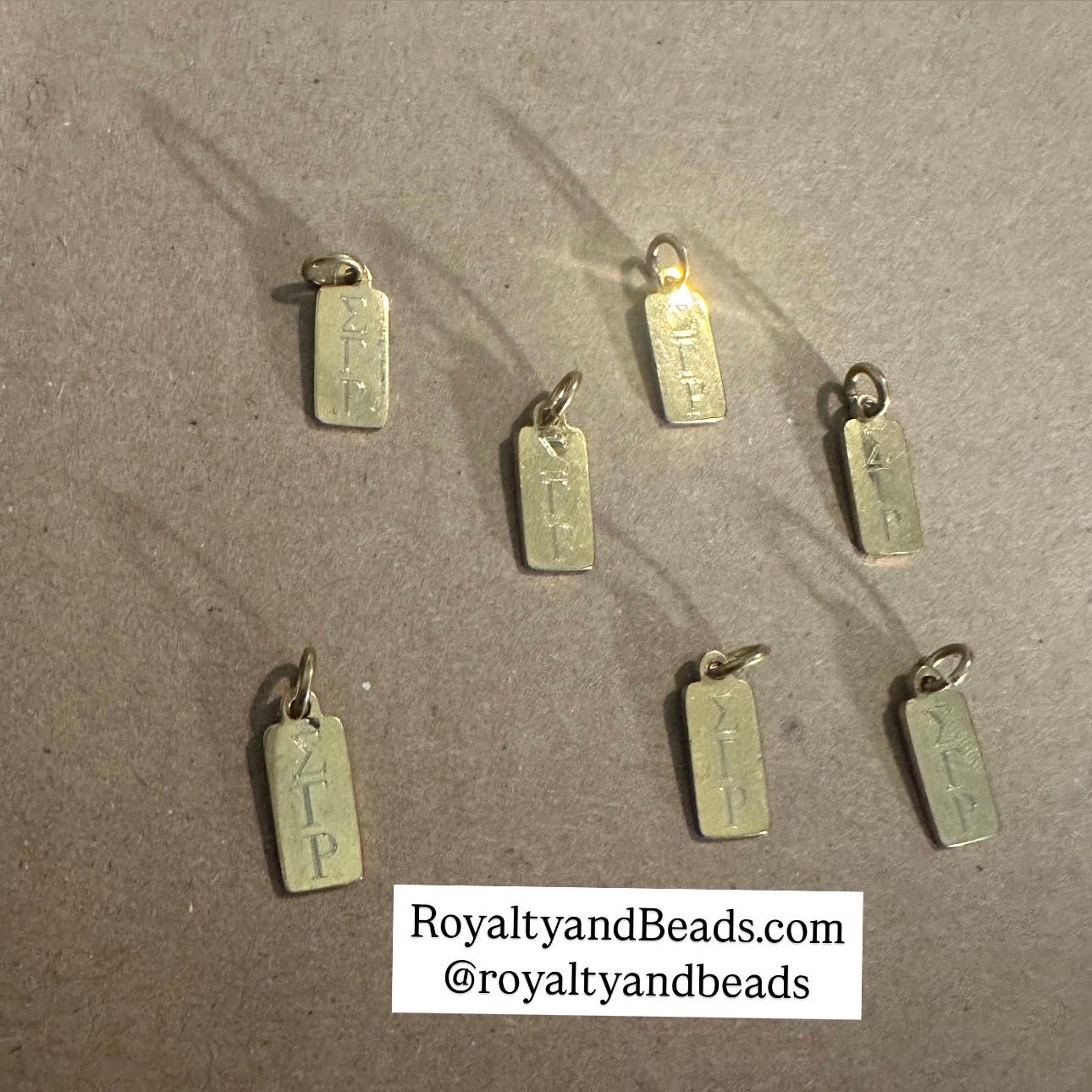 Sigma Gamma Rho Tag Charms - Etsy