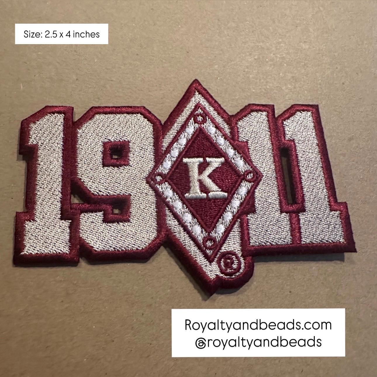 Kappa Alfa Psi Nupe Confraternita Segno Logo Ricamato Ferro Su - Foto 3