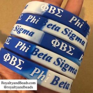 Phi Beta Sigma wristband