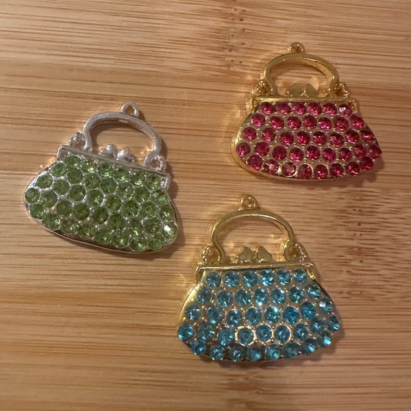 3 purse charms