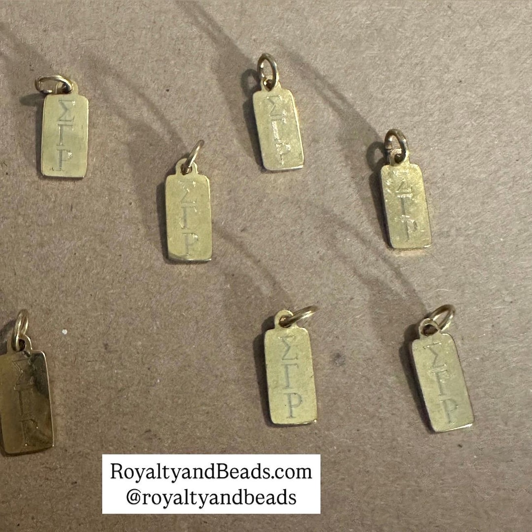 Sigma Gamma Rho Tag Charms - Etsy