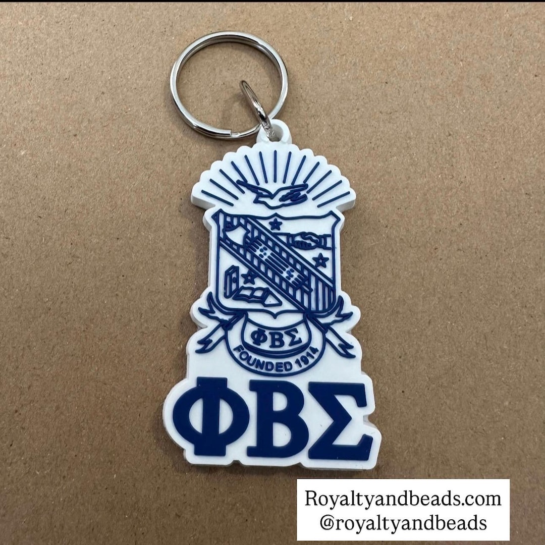 Phi Beta Sigma Keychain - Etsy