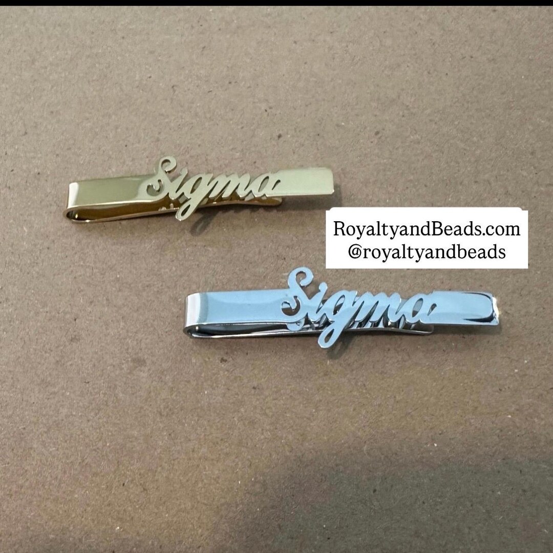 Sigma Tie Clip. - Etsy