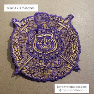 Omega Psi Phi patch