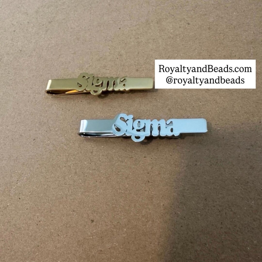 Sigma Tie Clip. - Etsy