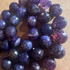 Deep purple vein 12mm
