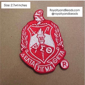 Delta Sigma Theta patch