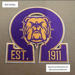 Omega Psi Phi patch