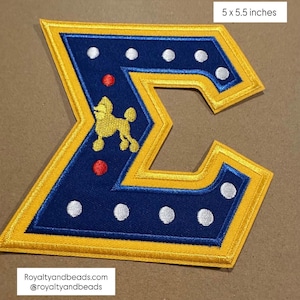 Sigma Gamma Rho Sigma patch.