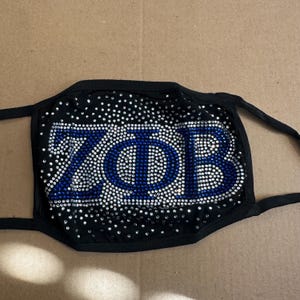 Zeta Phi Beta mask