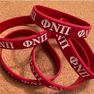 Phi Nu Pi wristband