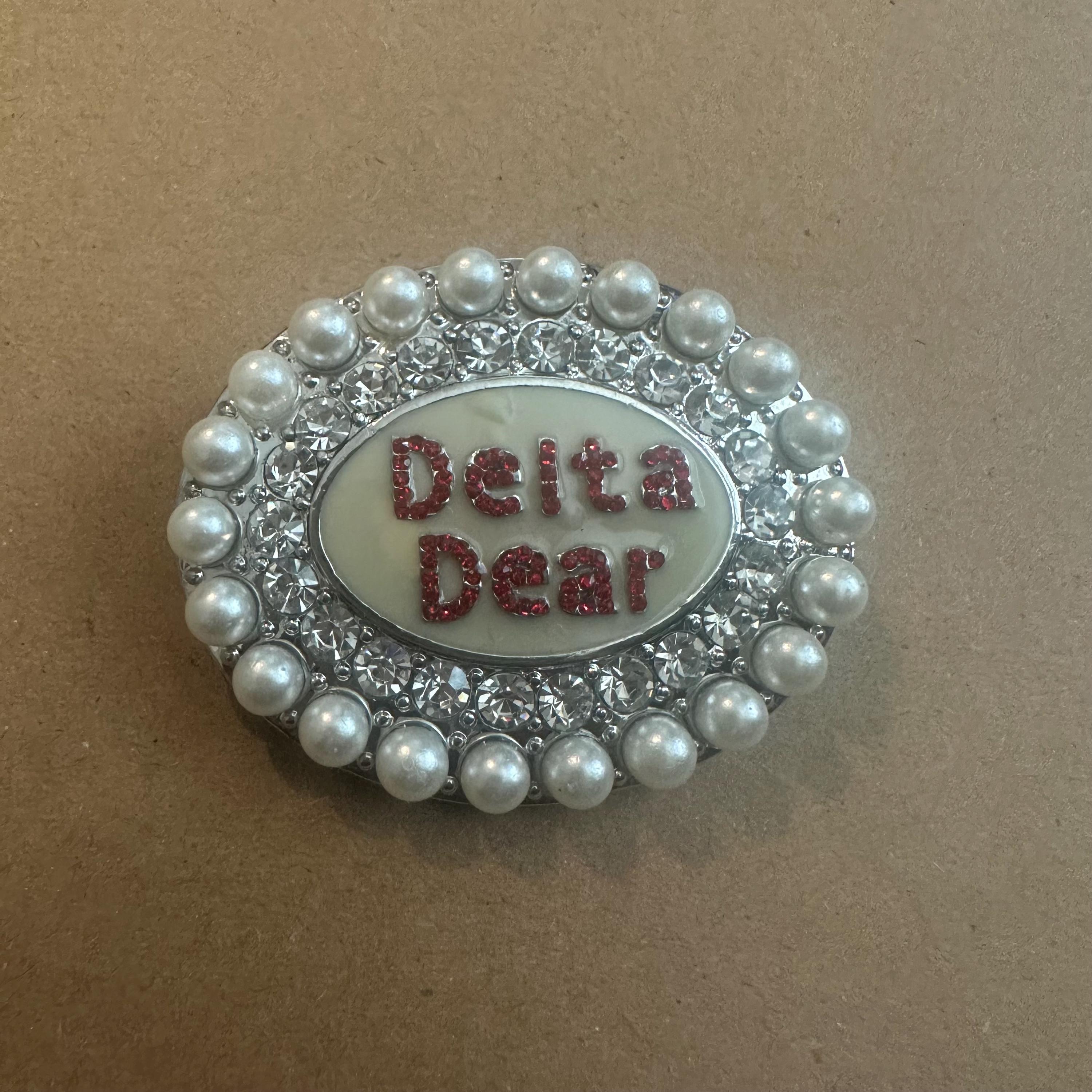 Delta Dear Lapel Pin. - Etsy
