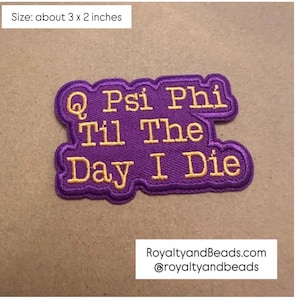 Q Psi Phi patch