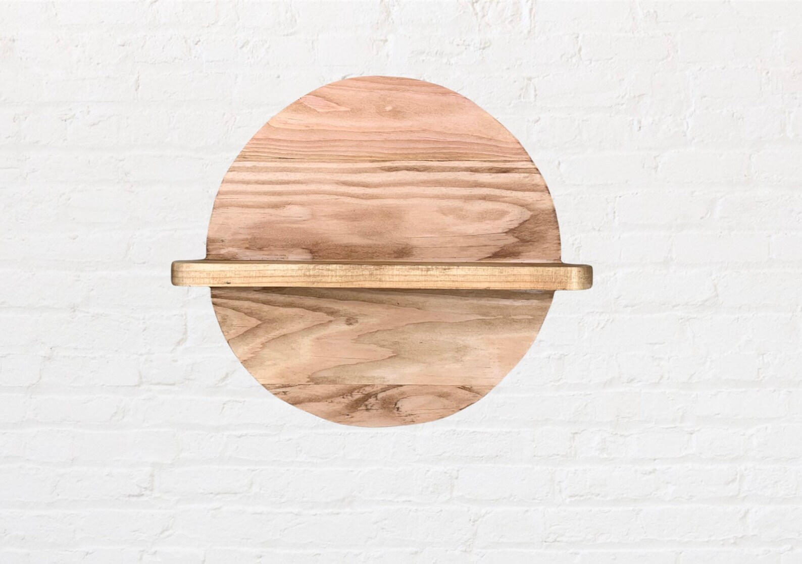 Wooden Circle Shelf Wooden Boho Shelf Round Wooden Shelf Etsy