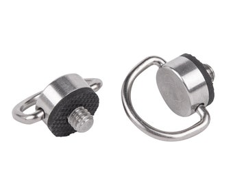 Dslr 1/4 D Ring Screw Adapter for Camera Strap Set of Two