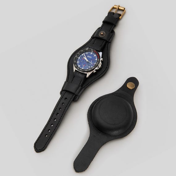 Cinturino in pelle per orologio da uomo: copertura protettiva da