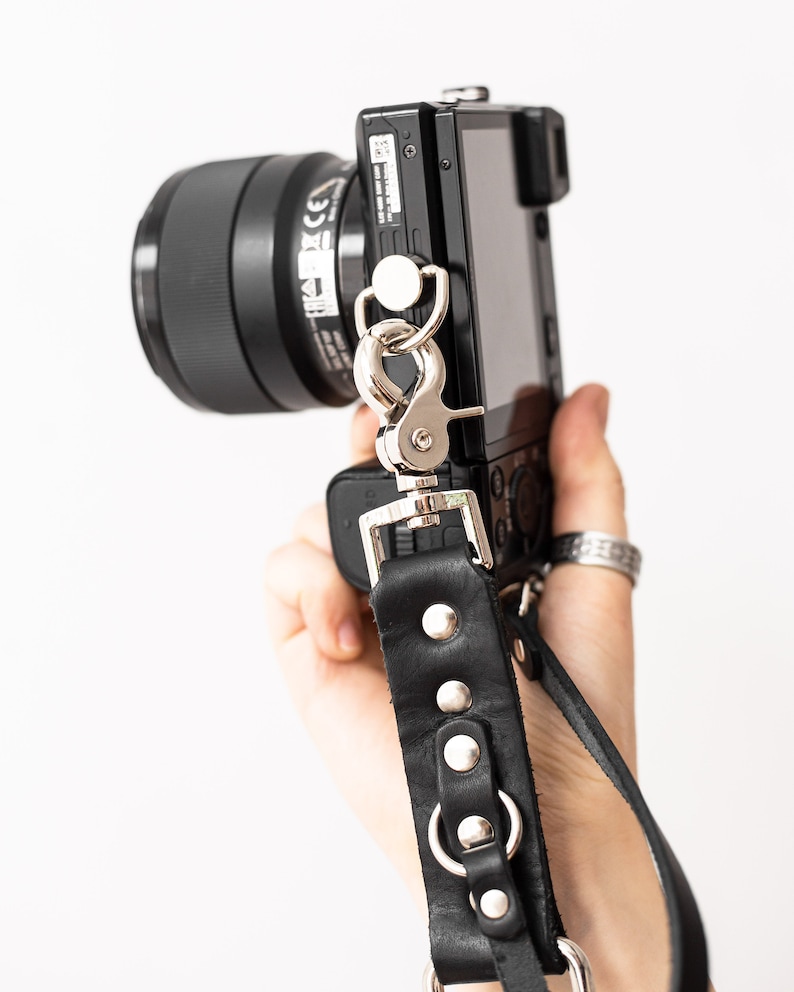 Camera Shoulder Strap Accessories for One Camera Neck Shoulder Leather Sling Camera Gear For DSLR/SLR image 4