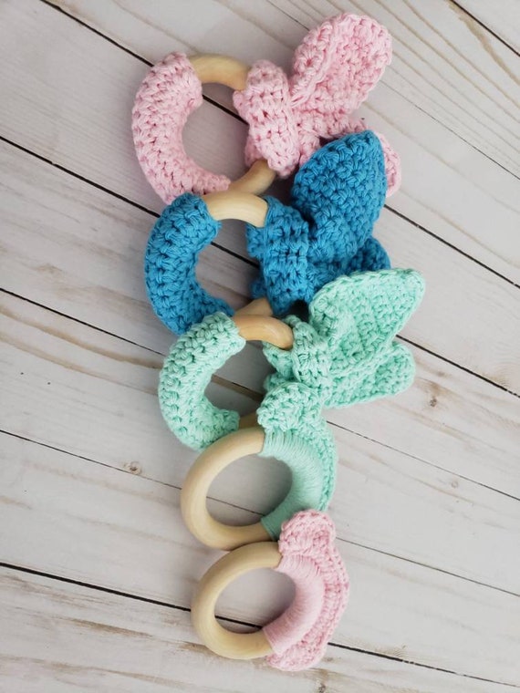 crochet teething ring