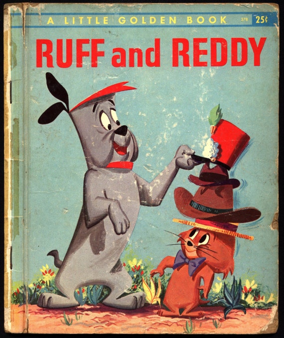 RUFF and READY Hanna Barbera TV Cartoon Illustrated Little - Etsy New  Zealand