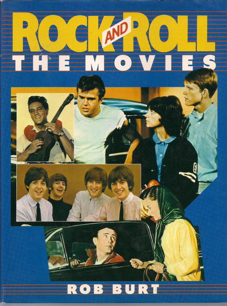 ROCK and ROLL MOVIES Elvis Beatles Grease James Dean Help Etsy