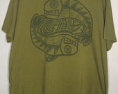 Vintage 1995 Lollapalooza T-Shirt Giant By Anvil 90s Tour Band T-Shirt Size XL