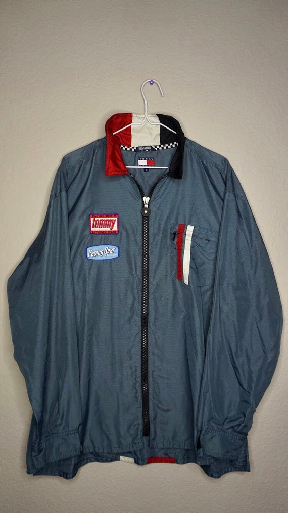 tommy hilfiger denim windbreaker