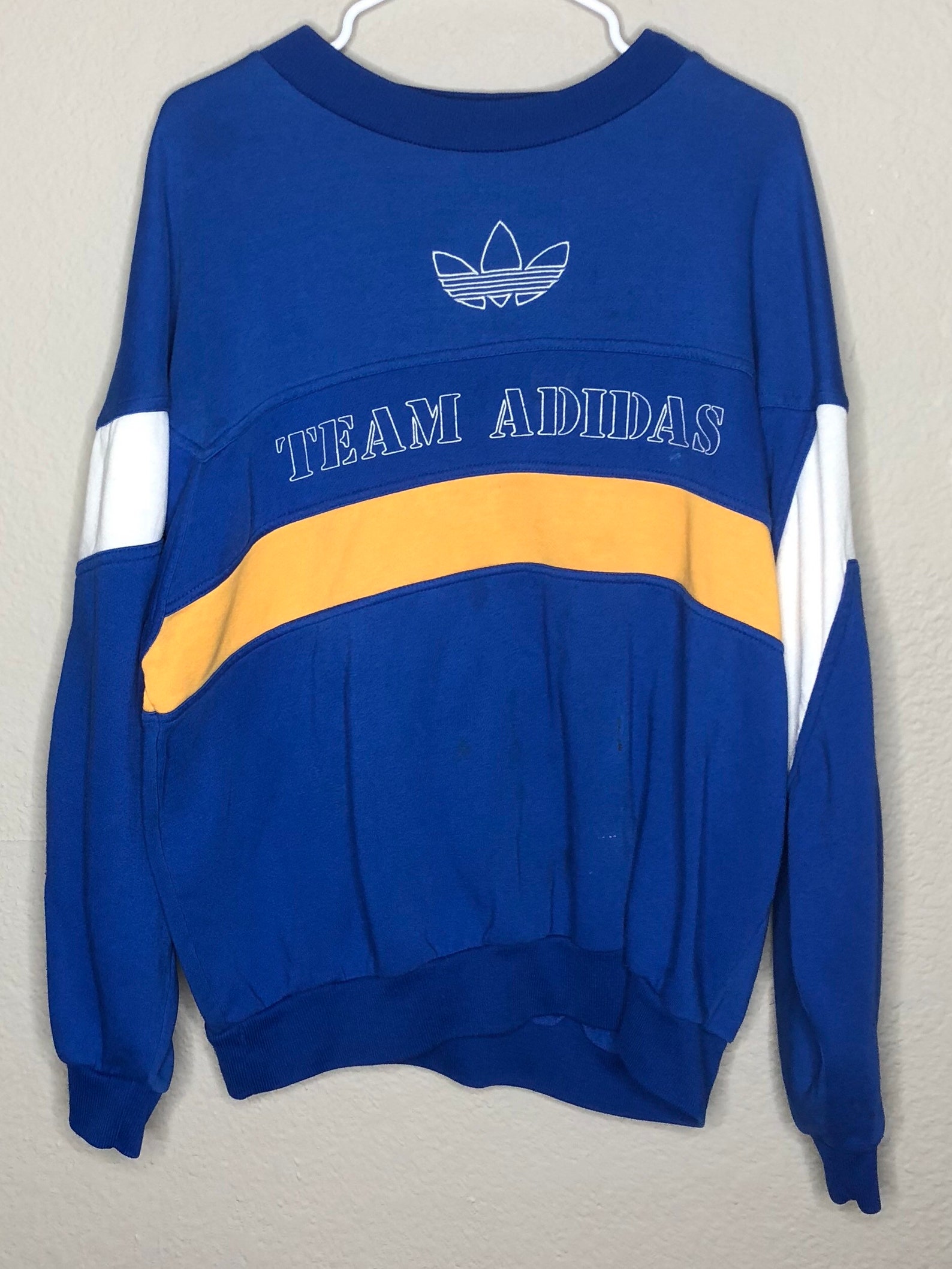 Vintage Team Adidas Leaf Logo Embroidered Cut and Sew Color | Etsy