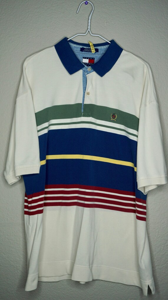 tommy hilfiger polo color block