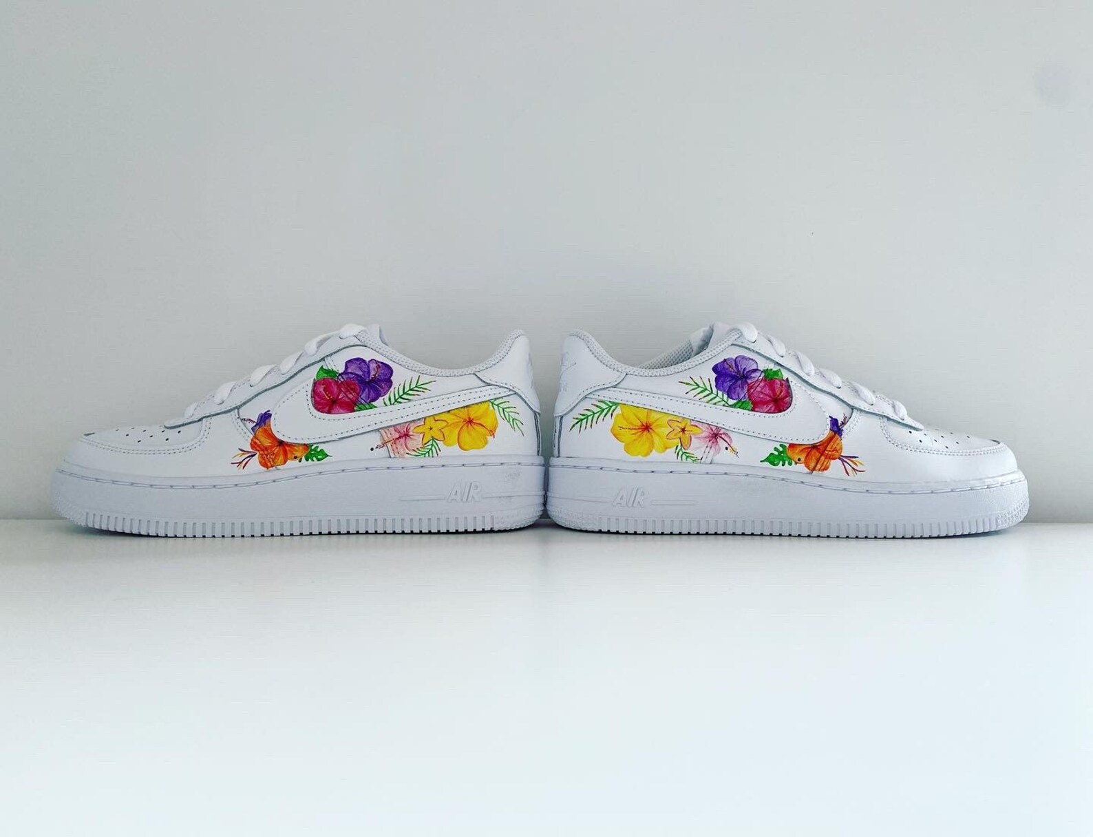 af1 with flowers