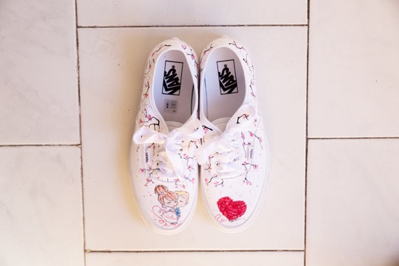 custom vans wedding shoes