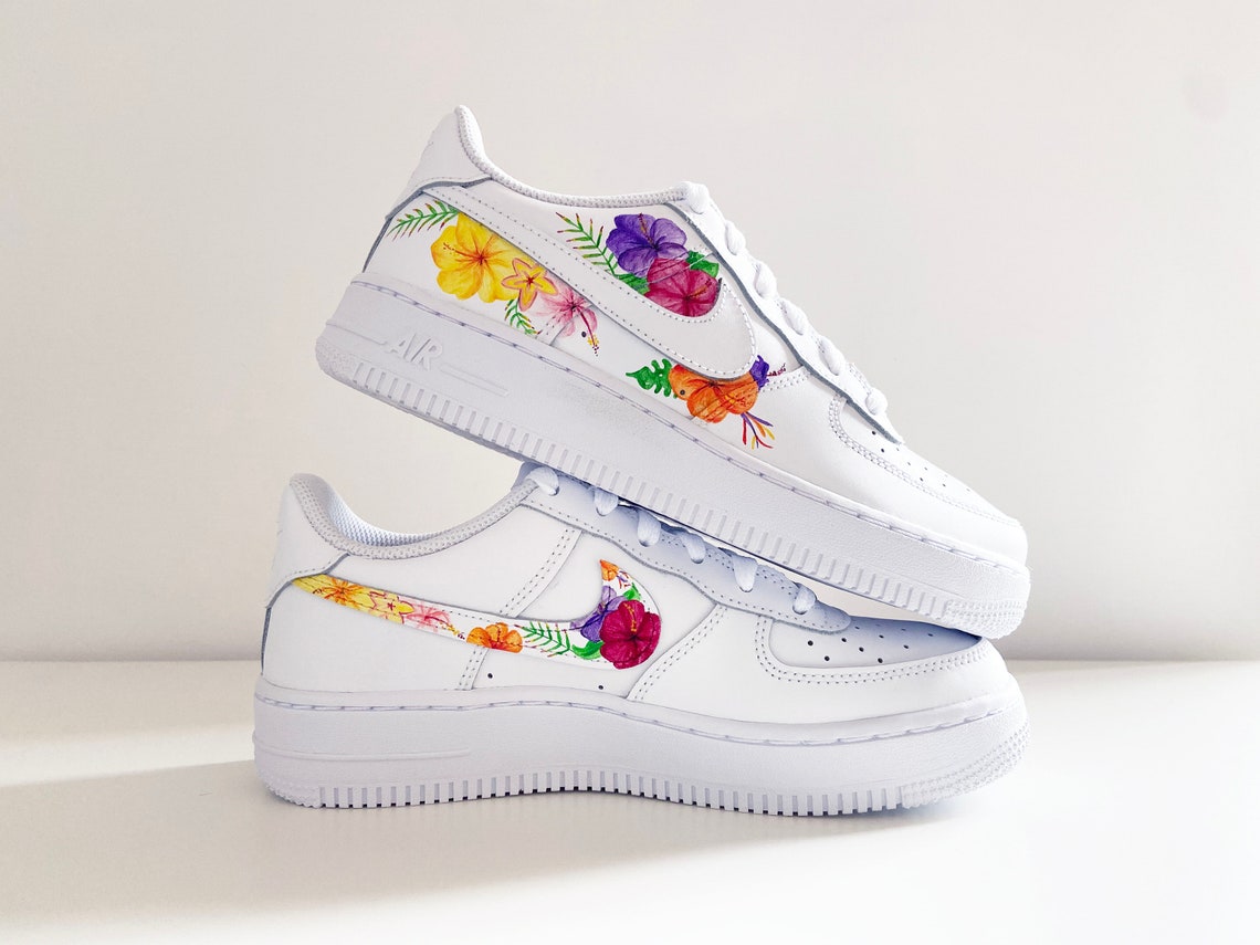 af1 with flowers
