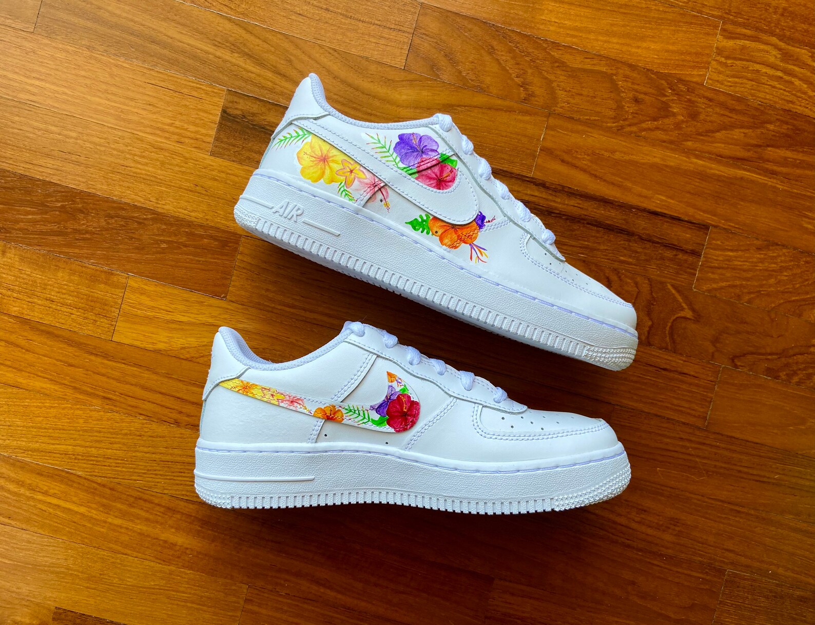 af1 with flowers