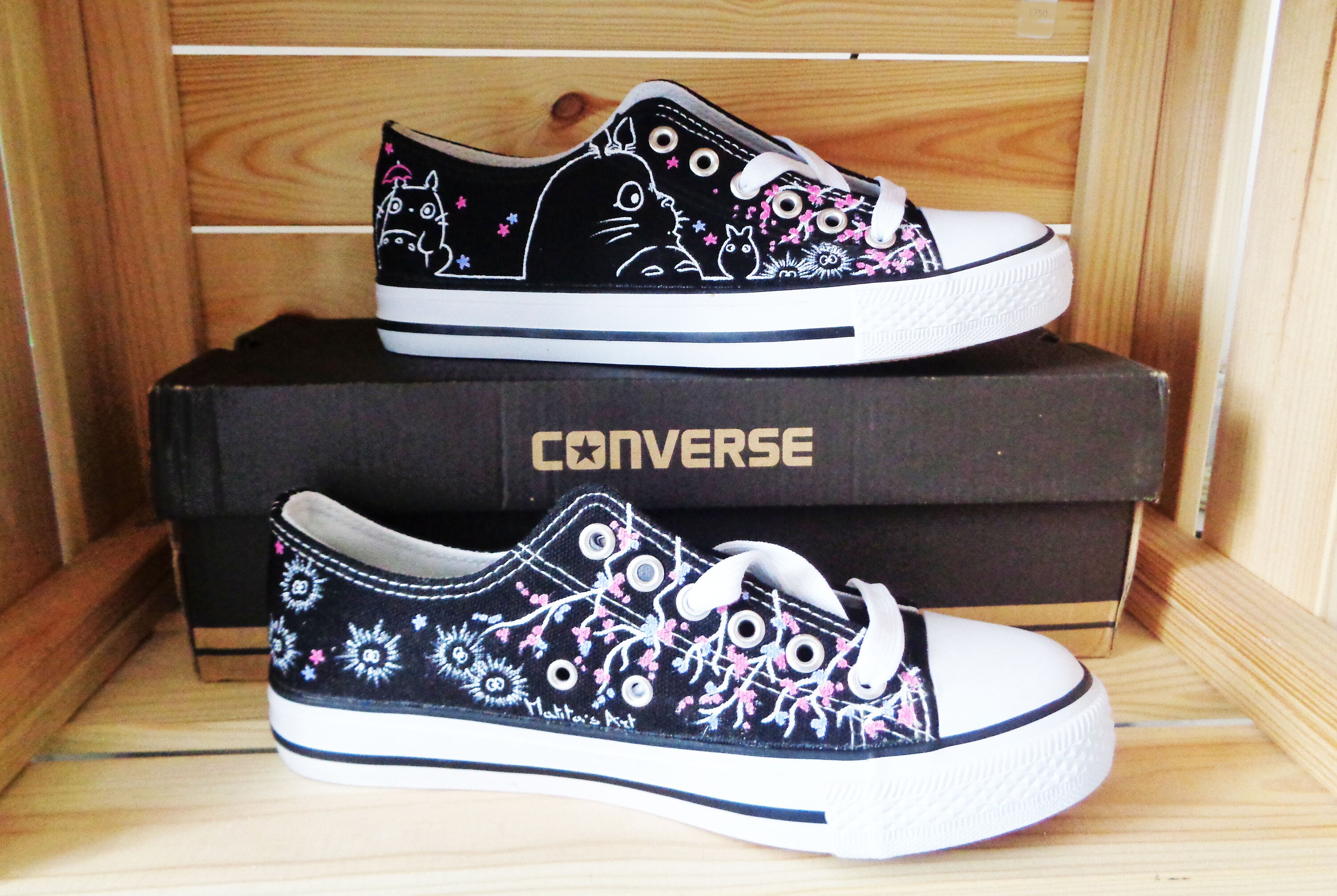 Totoro hot sale converse shoes