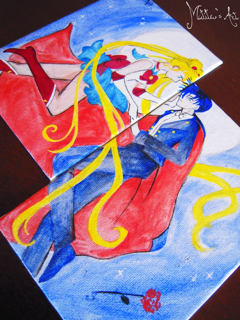 sailor moon diy paint canvas sailor moon diy paint canvas