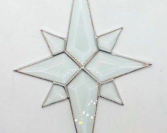 Large Bevelled glass, Star of Bethlehem.