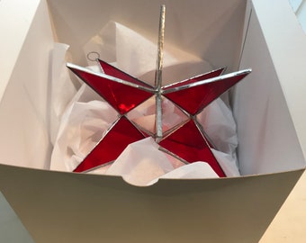 7 inch Moravian Star with a gift box! Perfect gift !
