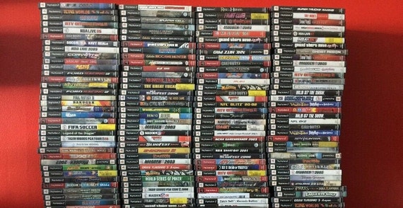 A-M Sony Playstation PS2 Games - Etsy