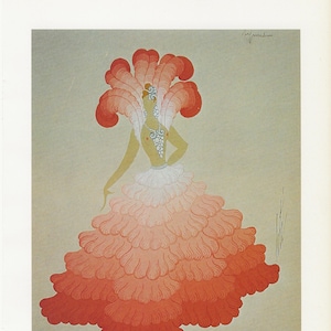 ERTE Print - Authentic 1978 Vintage Print
