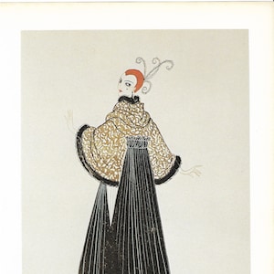 ERTE Print - Authentic 1978 Vintage Print