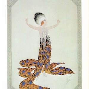 ERTE Print - Authentic 1978 Vintage Print