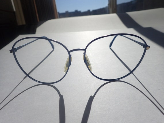Zeiss P3 Eyeglasses/Sunglasses Frame Germany Blue… - image 3
