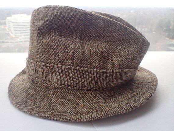 tweed fishing hat