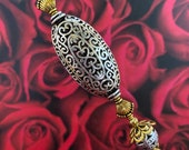 Exquisite 12 Extra Long Hat Pin Extra Large Gold Silver Victorian Hatpin Sturdy Stick to Use with Cap Clutch HP1429