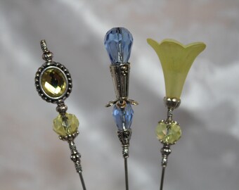 vintage hat pins for sale uk